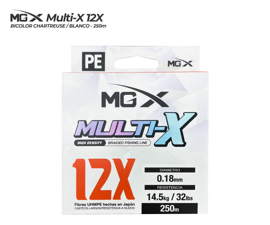Multifilamento MGX Multix 12X 0.18mm - 250m - Imagen 2